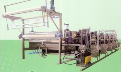 緯編布經編布除油縮碼機